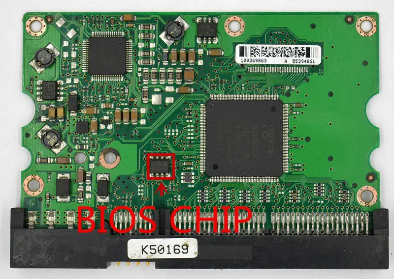 HDD PCB для SEAGATE/логическая плата/номер платы: 100368175/микросхема основного