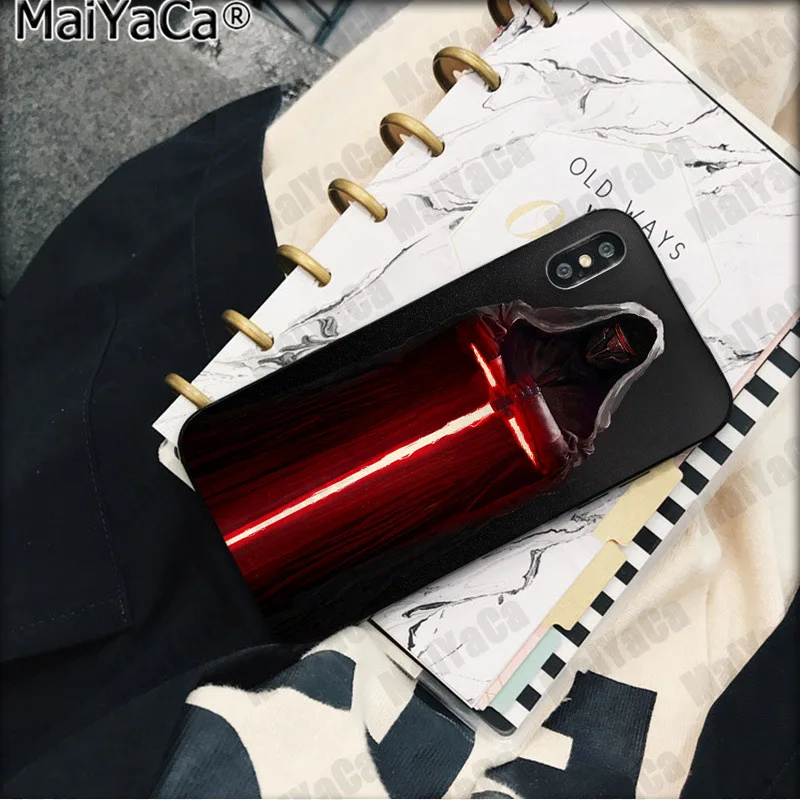 A9 MaiYaCa световой меч Звездные войны черный чехол для телефона Apple iphone 11 pro 8 7 66S Plus X XS MAX 5s SE XR мобильные чехлы - Цвет: A9