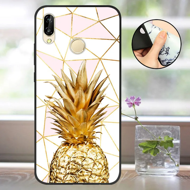 BLL Чехол для huawei P20 Lite, мягкий силиконовый бампер для huawei P20 Lite P20lite, чехол для телефона P 20 Lite, защита для задней панели - Цвет: BLL