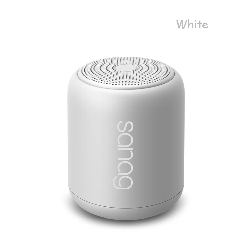 Sanag X6 Waterproof Bluetooth Portable Super Bass Wireless TF Card Music Speaker 3D Digital Sound Loudspeaker Handfree MIC - Цвет: white