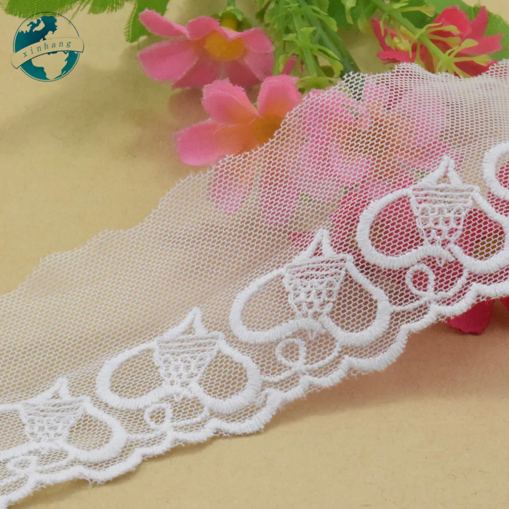 Хлопчатобумажные гипюровые ленты для шитья по краю с вышивкой ширина 4 5 см