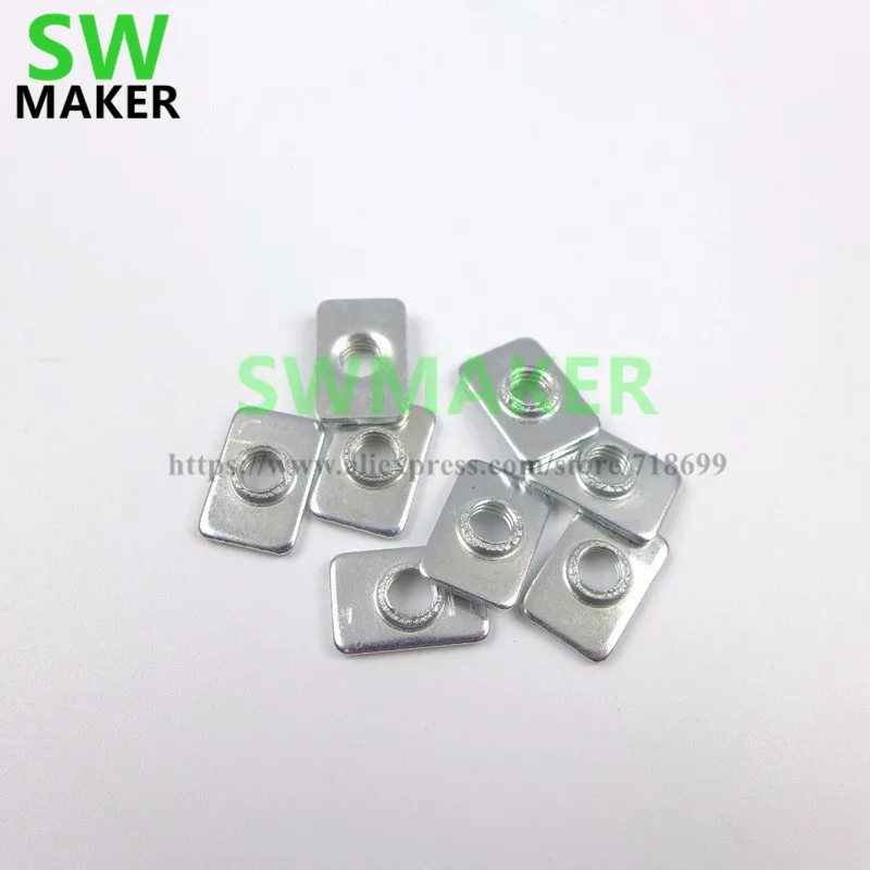 25 шт Openbuilds T Nut Tee M5 для V slot OX CNC slot|Гайки| |