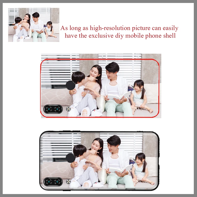 HD Custom DIY Design for Lenovo Z6 Pro Case z6 lite Cover Soft TPU Back Customized Printed Z5 pro Phone Cases |