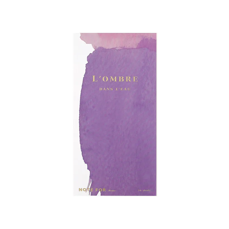 

30 sheets/pack Colored Memo Pad Notes Bookmark Post Students planner Stationery Office School Supplies
