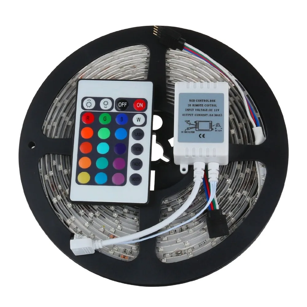 Оптовая продажа светодиодных лент 3528 2835 RGB светодиодный светильник 5 м 300SMD