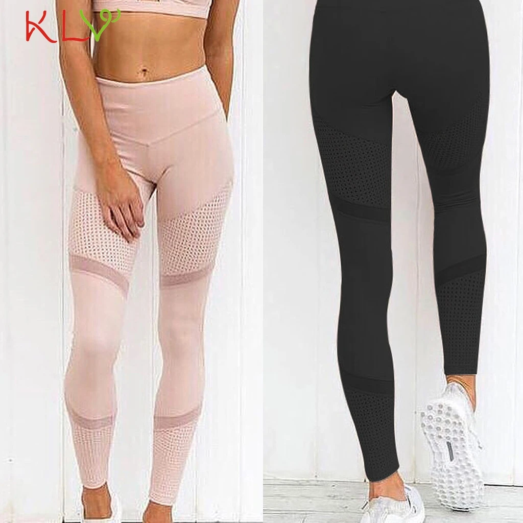 

Fitness Legging Women Fishnet Push Up High Waist Sport Leginy Workout Leggings Leggins Mujer Pantalon Pants Plus Size 19Feb28
