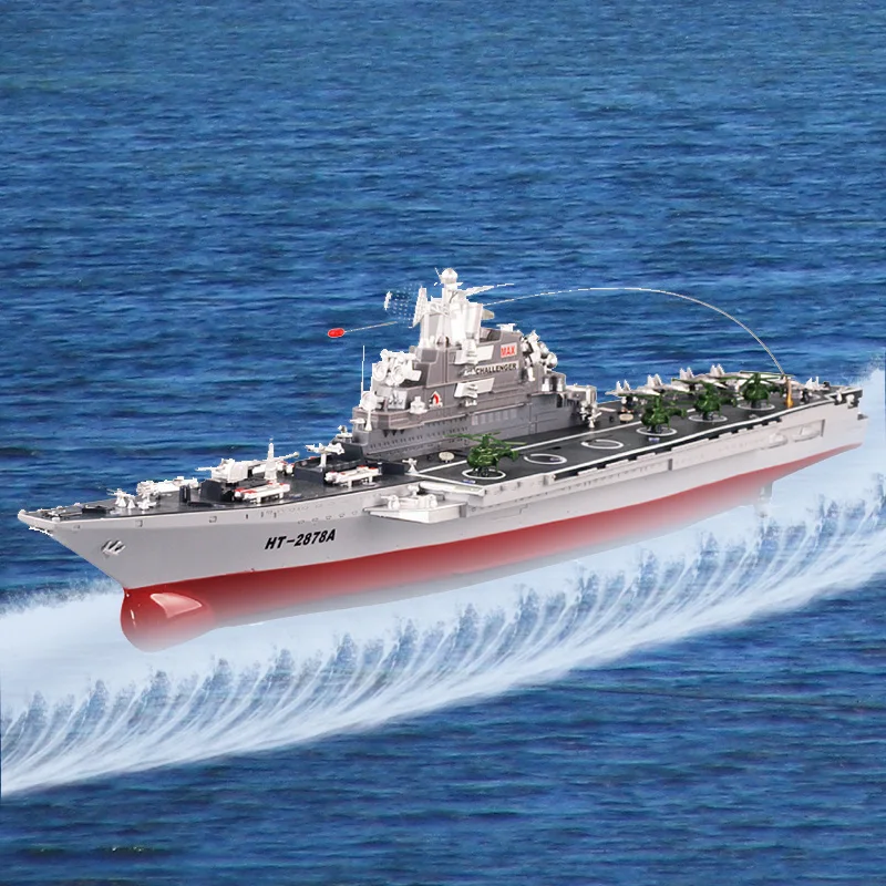 Пульт дистанционного управления лодки 2878a 1:275 rc модель авианосец высокая
