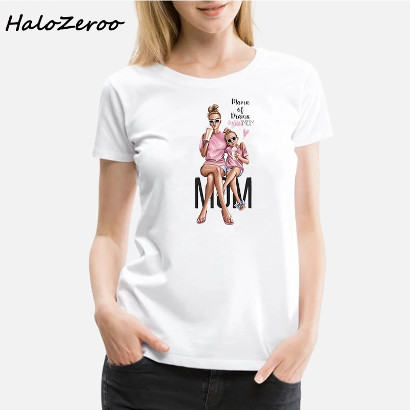 Женская футболка с надписью Mommy's Love одежда принтом Super Mama 2019 модная женская