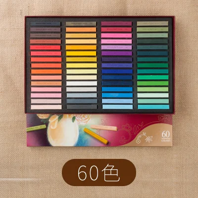 60 Colors Long LifeMaster симбалион мягкий пастельный Набор Профессиональный Мел Пастель Набор для рисования - Цвет: 60 Colors Long
