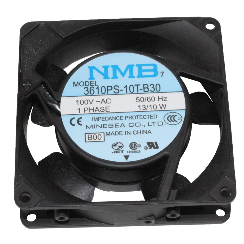 Новый и оригинальный 3610PS-10T-B30 9 см 92 мм 9025 92x92x25 AC 100 в 13 Вт двойной