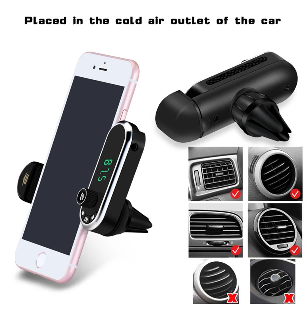 Автомобильный аудиоплеер стандартная стойка Bluetooth автомобильный комплект
