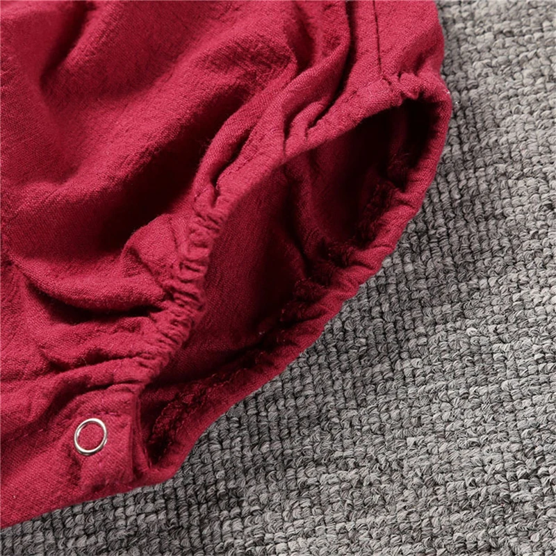 Модные комбинезоны для новорожденных хлопковый жилет маленьких девочек цвет