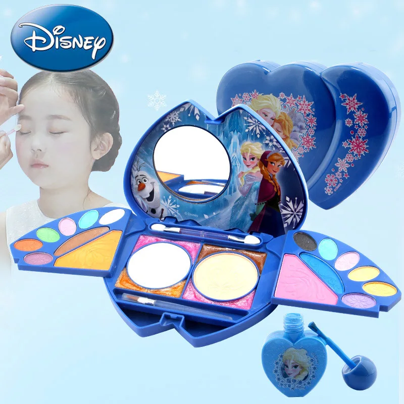 

26 pcs frozen elsa and anna Makeup set Disney Princess Series Beauty pretend play for girls birthday gift