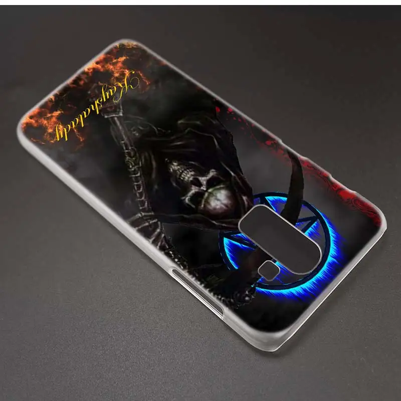 Жесткий чехол из поликарбоната для samsung Galaxy A6, A8 Plus, A7, J4, J6, J8 Plus,, Fundas, капа, чехол для телефона, чехол с черепом и черепом