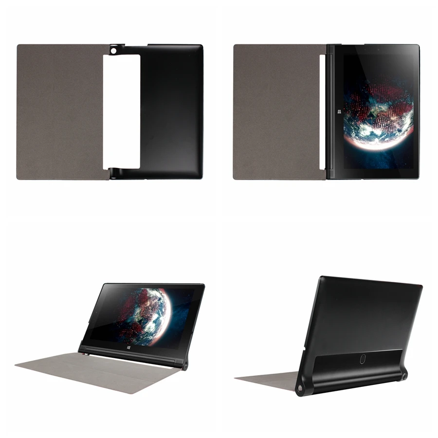 Для lenovo Yoga Tab 3 10 0 X50F чехол тонкий откидной Чехол 1 дюймов Tab3 X50 Tablet Funda 2 сложения