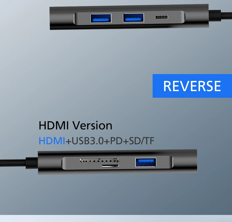 QGEEM usb-хаб USB C к HDMI RJ45 Thunderbolt 3 адаптер для MacBook samsung Galaxy S9/Note 9 huawei P20 Pro type C USB 3,0 концентратор