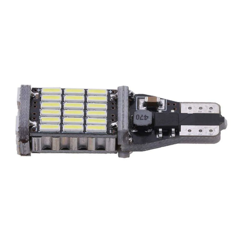 W16W LED 2 шт. супер яркие T15 45 SMD 4014 автомобильные Canbus габаритные лампы лампа для