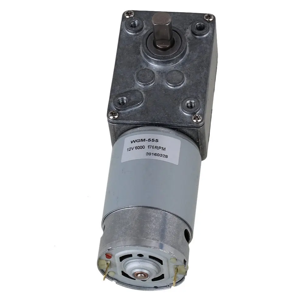 6000 об/мин правый угол высокий крутящий момент турбо 12 В Электрический червячный
