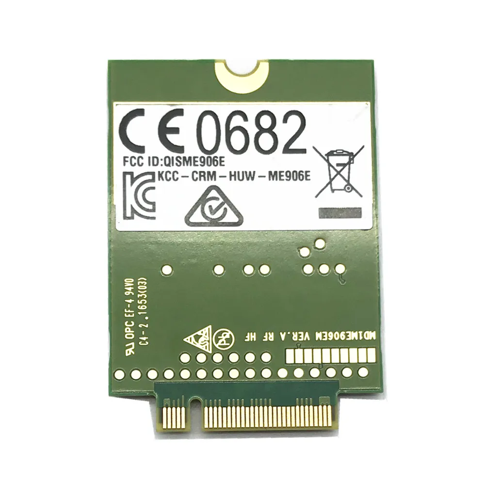 Разблокированный модуль HUAWEI ME906E LTE 4G SPS 842922 003 WWAN NGFF сетевая карта 3G для HP ZBOOK 14 15|3G