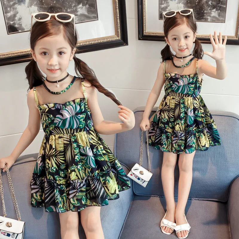 Платье для девочек AiLe Rabbit новинка 2018 детское летнее красивое платье принцессы XT395