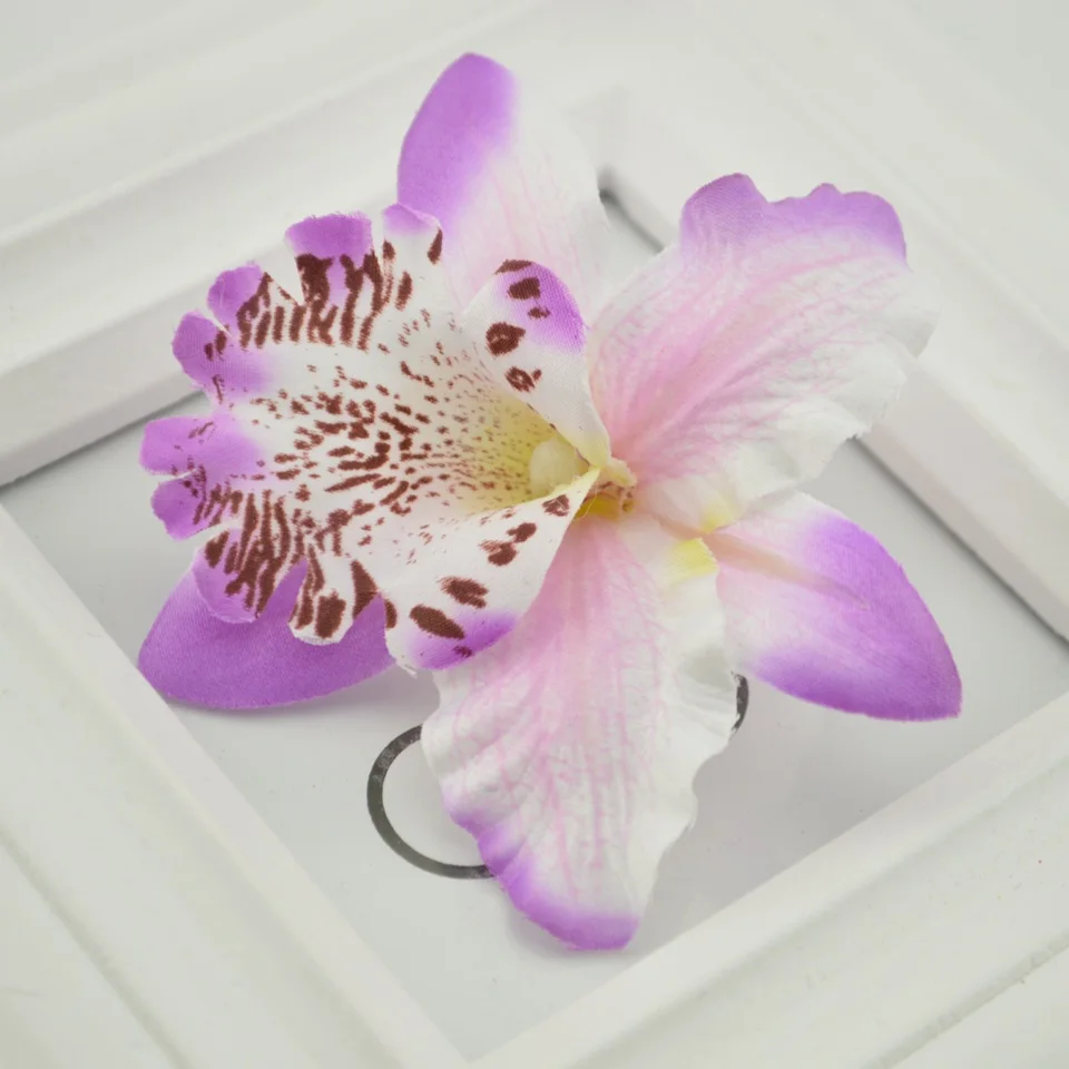 5 шт. Шелковая бабочка искусственная головка для свадебного украшения автомобиля