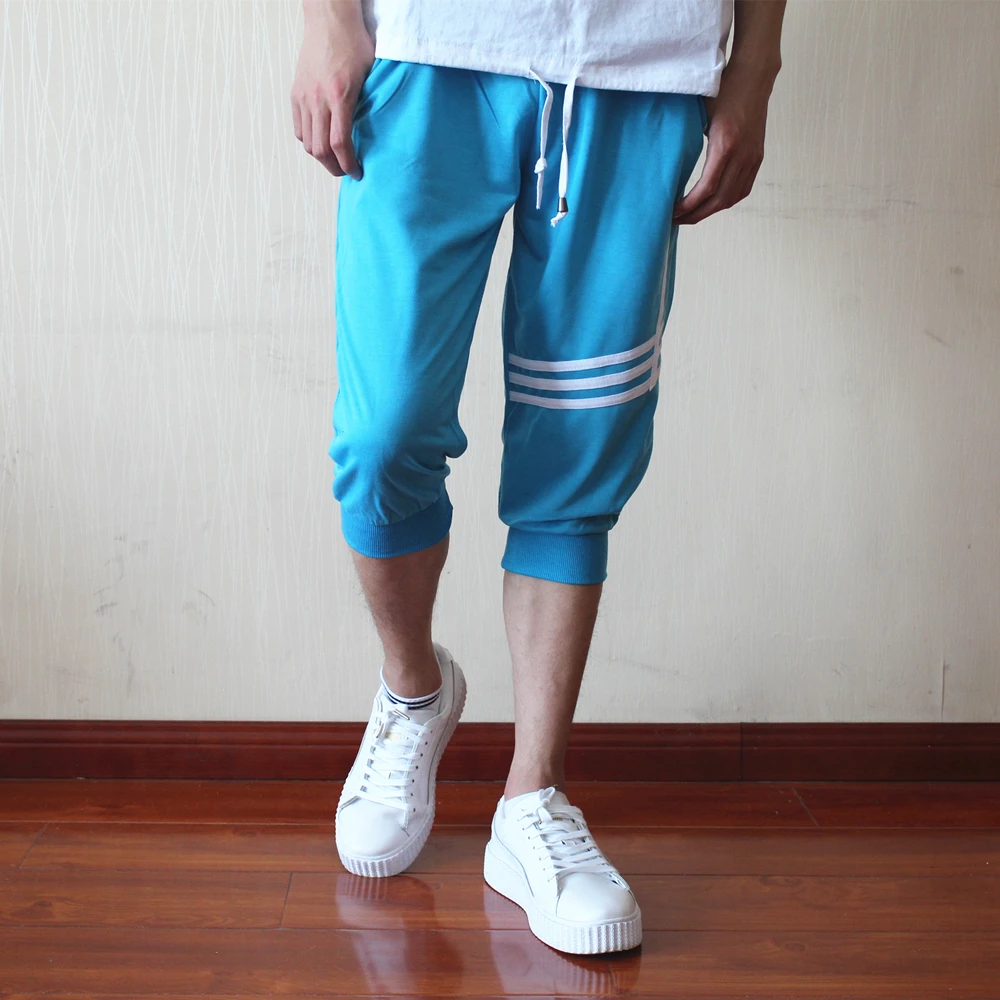 шорты мужские Фитнес пляж Jogger Шорты Мужские Короткие мужчины Сжатия Sportshorts Homme |