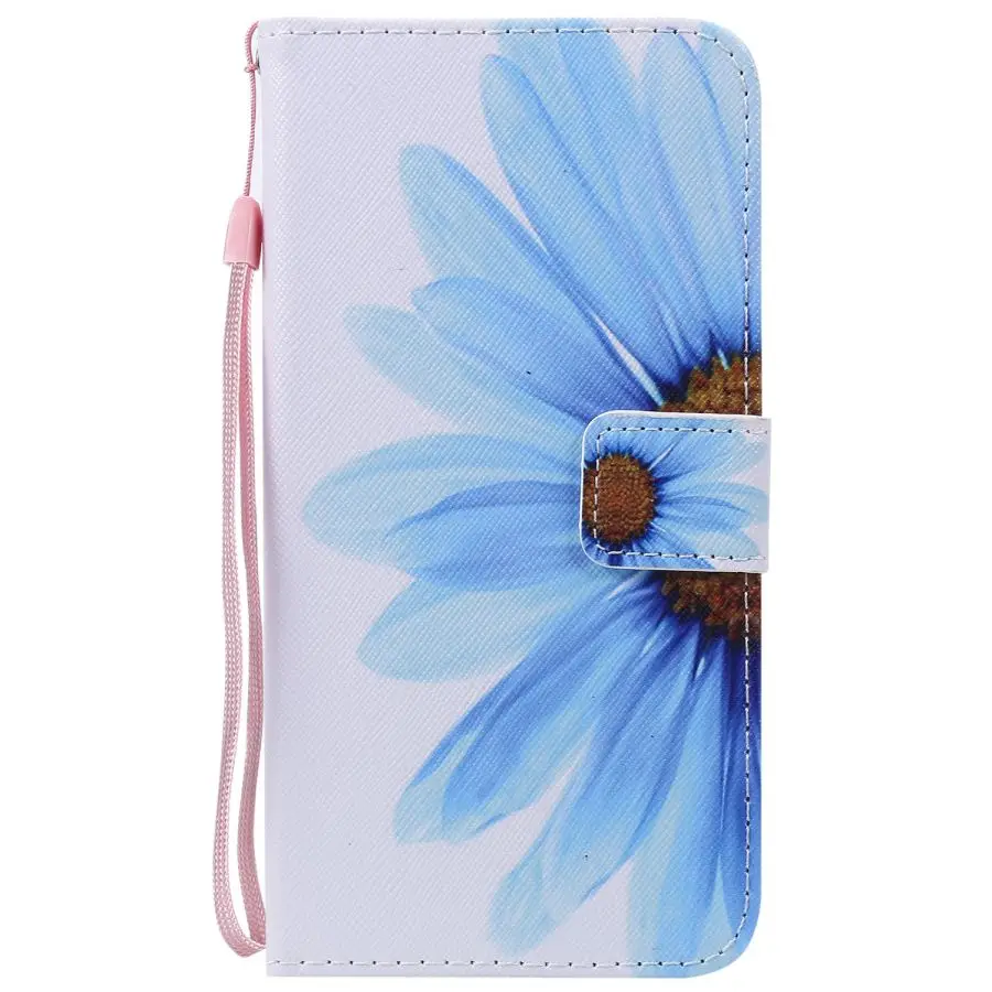 Кожаный флип чехол для huawei P30 Lite чехол для Coque huawei P20 Lite Pro P10 P8 Lite мягкого силикона магнит с книжным принтом Бумажник Обложка - Цвет: 4