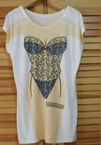 Lace Ejqyhqr Noveity Летняя женская забавная футболка сексуальное бикини с принтом, накидка для ночного клуба, вечерние, пляжные футболки для женщин, Модальные топы, футболки - Цвет: Lace