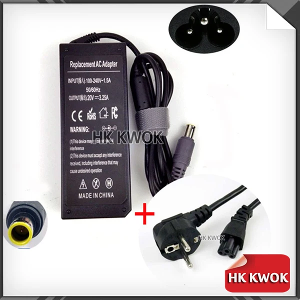 Шнур питания стандарта ЕС + зарядное устройство для ноутбука lenovo N108 Z60 Z60M Z60T Z61e Z61m 8