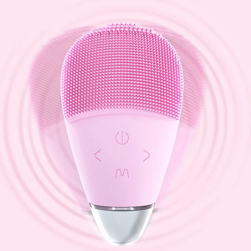 Новинка электрическая Очищающая щетка для лица массаж глаз беспроводная без