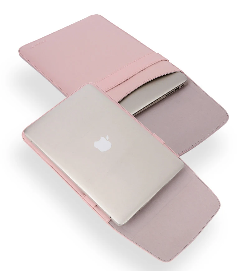 Ультратонкий гладкий Чехол из искусственной кожи для ноутбука 15,6 14 для Macbook Air 13 Pro 11 15 Touch Bar чехол для Xiaomi Asus hp
