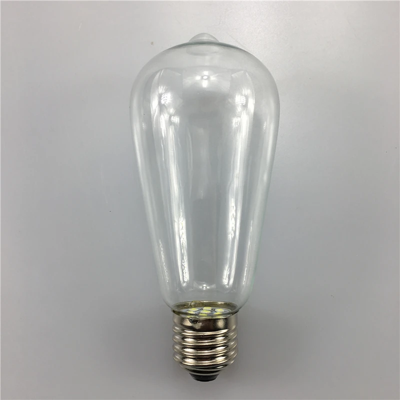 ST58 3 Вт E27 110В/220В холодный белый/теплый белый ретро LED Энергосберегающая