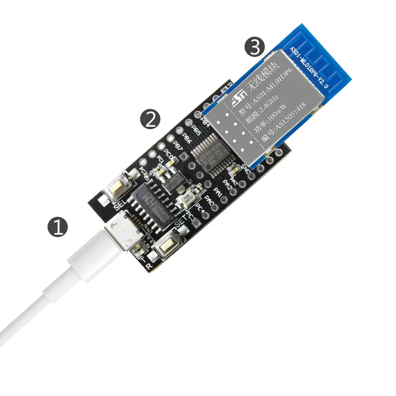SPI nRF24L01 + PA LNA 2 4 Ghz 100mW 1 km PCB антенна IOT беспроводной приемопередатчик модуль nRF24L01P 4G