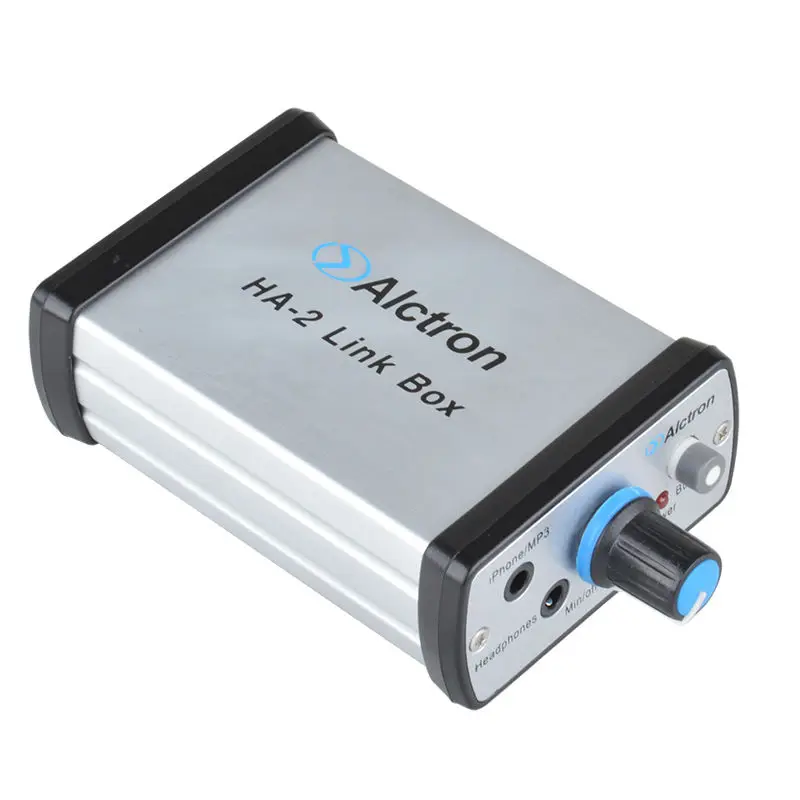 Alctron HA-2 профессиональный iOS Link box микрофон и гитарный усилитель эффект интерфейс |
