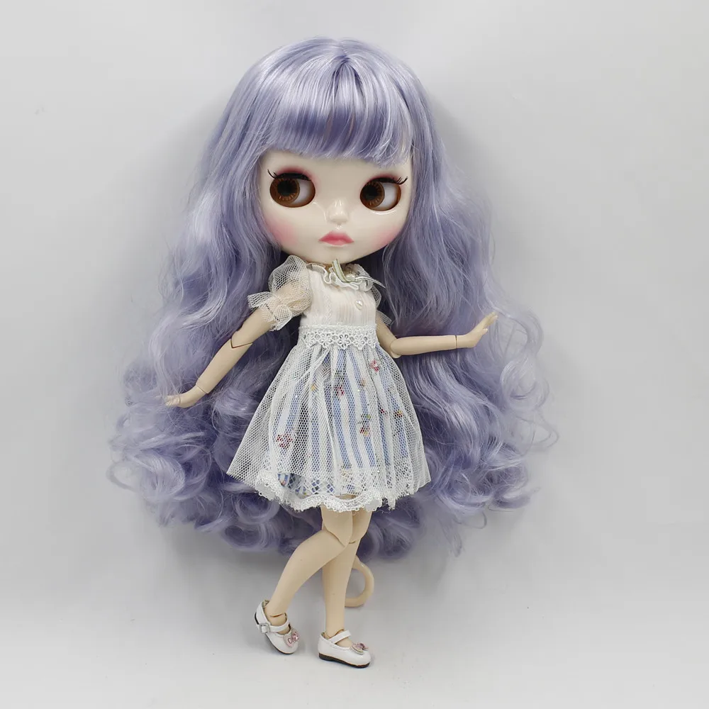 Ледяной DBS Blyth 1/6 bjd куклы обнаженного шарнирное тело из белой кожи и глянцевый