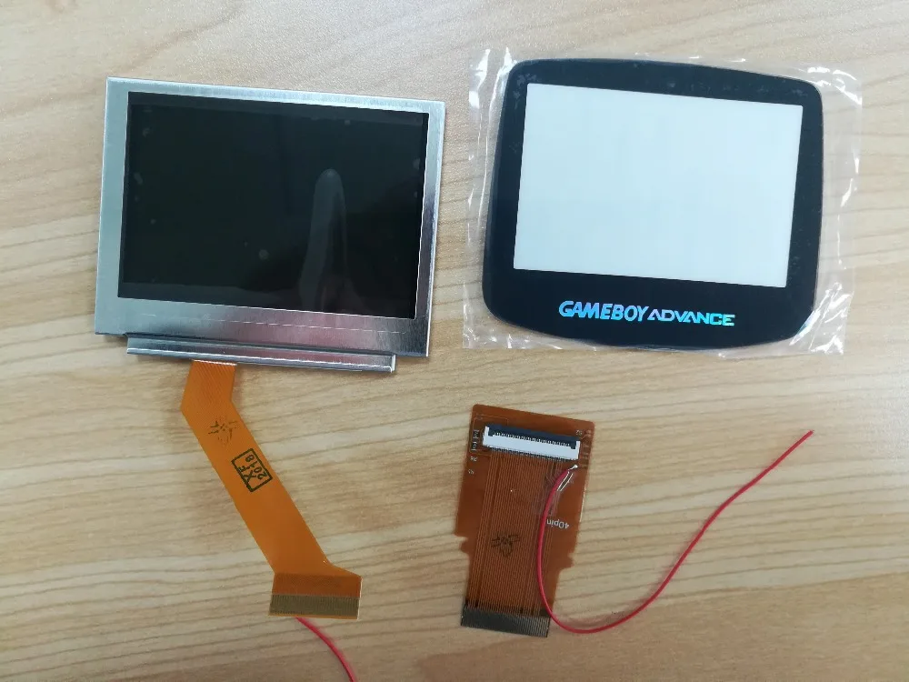 Яркий ЖК-экран с подсветкой 1 комплект яркая подсветка экран для GBA SP кабелем pin +