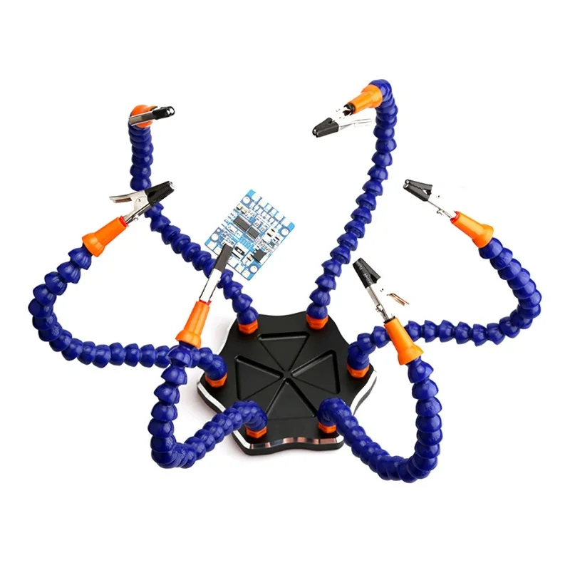 Паяльная станция инструмент с 7 шт. помогая руки третьего Пана рука 6 Руки