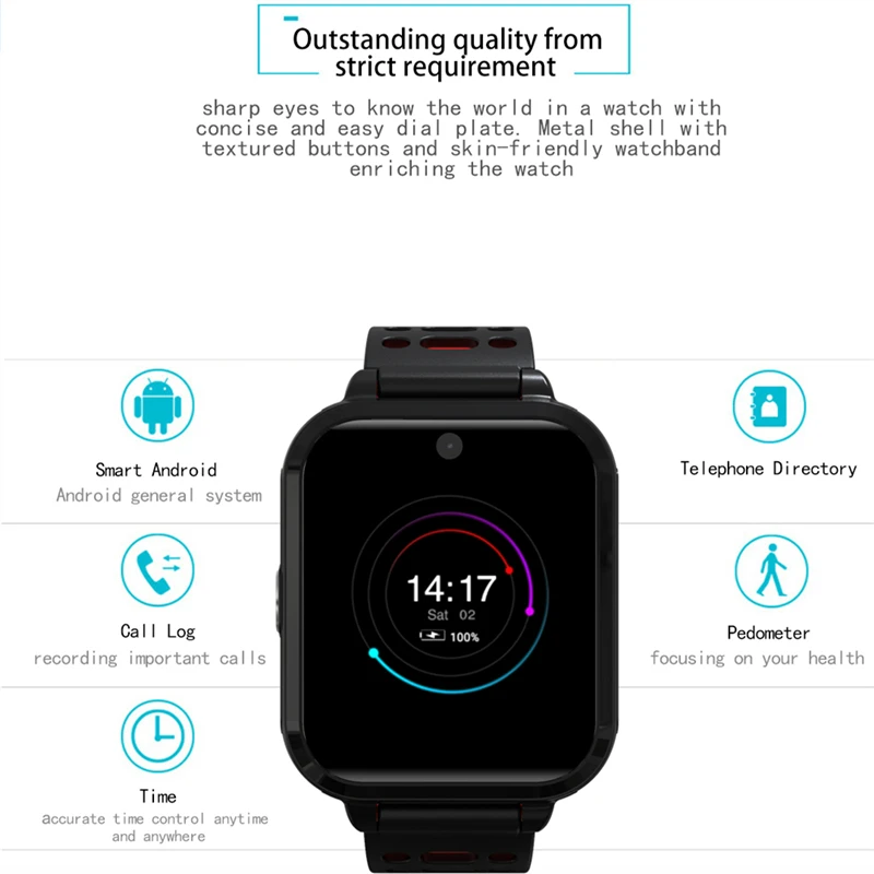 Gps smart watch M1 поддерживает сети 4G FDD с WI FI сердечного ритма приборы для измерения