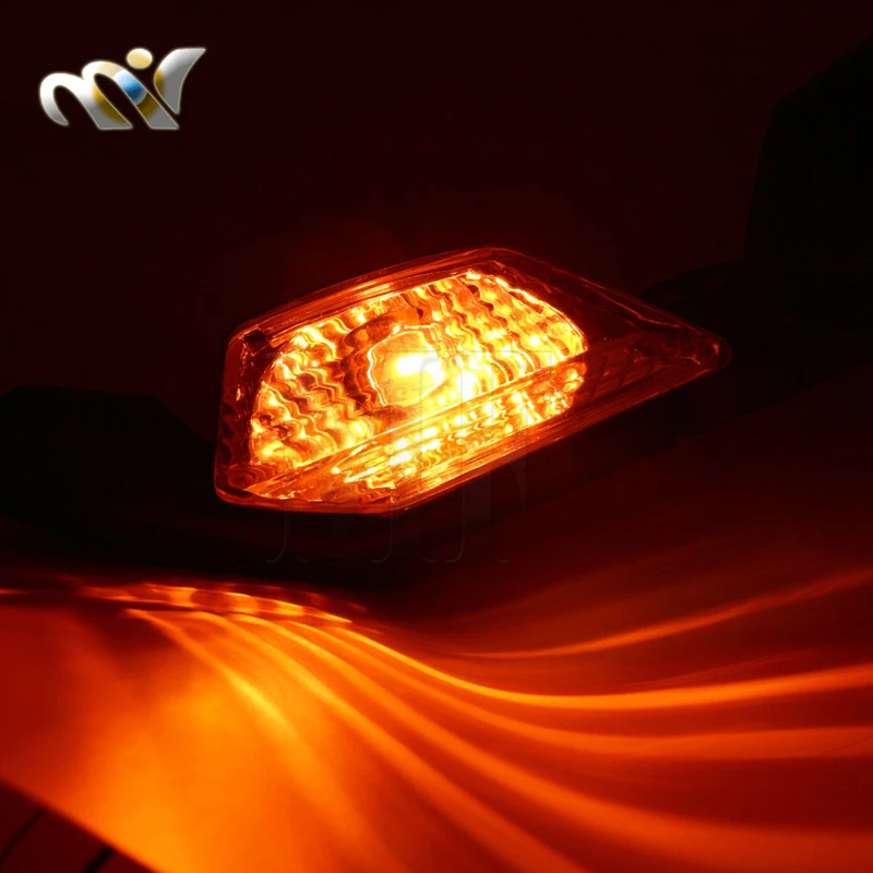 

Motorcycle Side Mirror Rearview Turn Signal Rear View For KAWASAKI ZX10R ZX-10R 2008 2009 2010 2011 ZX6R ZX-6R 2005 2006 2007 08