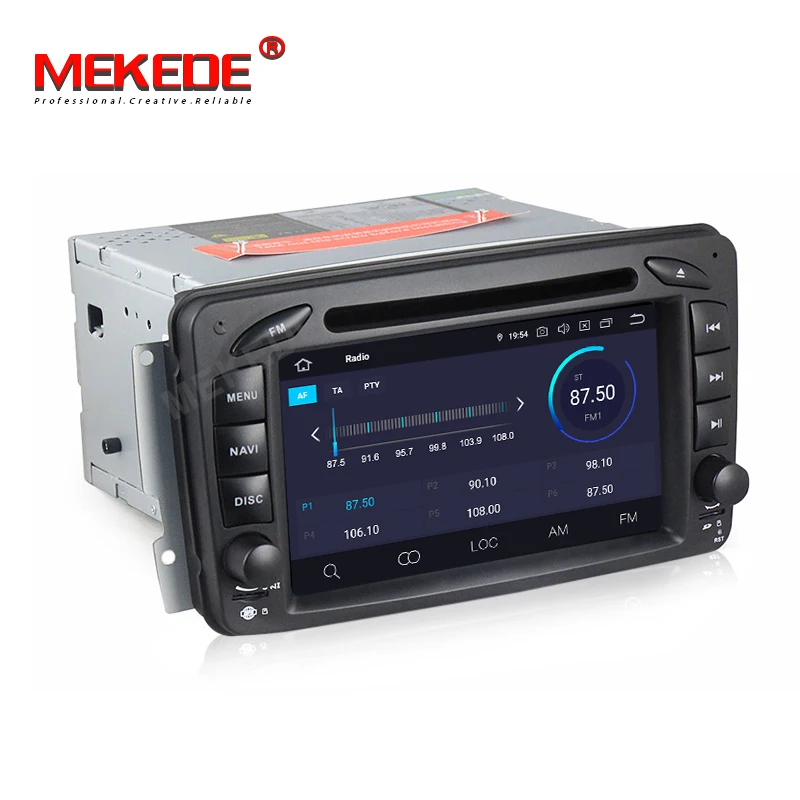 MEKEDE Автомобильный мультимедийный плеер Android 9 0 2 Din GPS Авторадио для