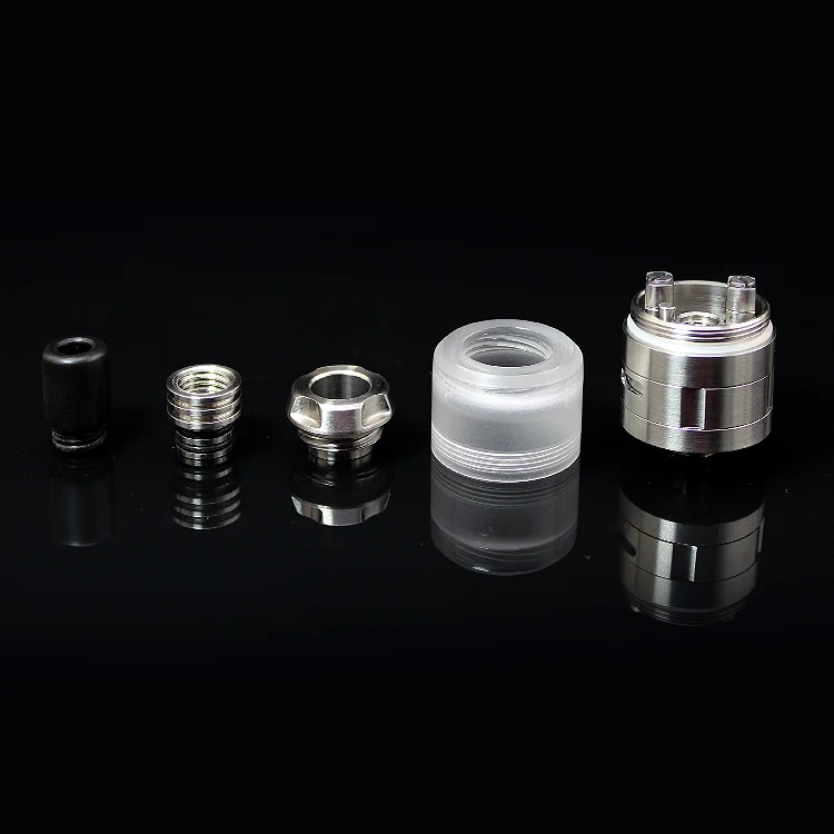 Испаритель SXK Caiman RDA MTL BF 22 мм обслуживаемый капельный атомайзер 316SS рот в легкие rta