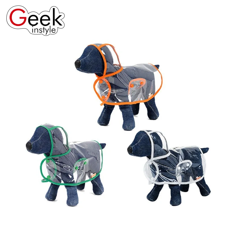 Geekinstyle Pet плащ для собак домашних животных одежда прозрачный светильник