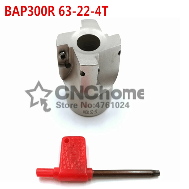 

1pcs BAP300R 63-22-4T 90 Degree Right Angle Shoulder Face Mill Head,CNC Milling Cutter, For APMT1135
