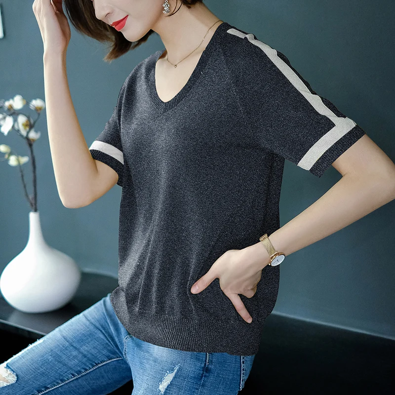 Женские рубашки с v-образным вырезом топы футболка друзей camisetas de mujer женская