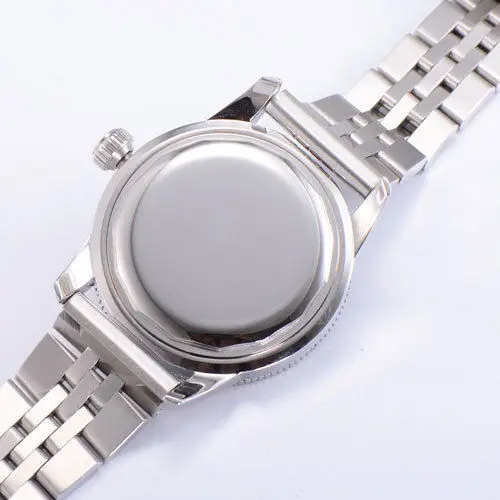 Мужские наручные часы 46 мм с ремешком из нержавеющей стали | Наручные