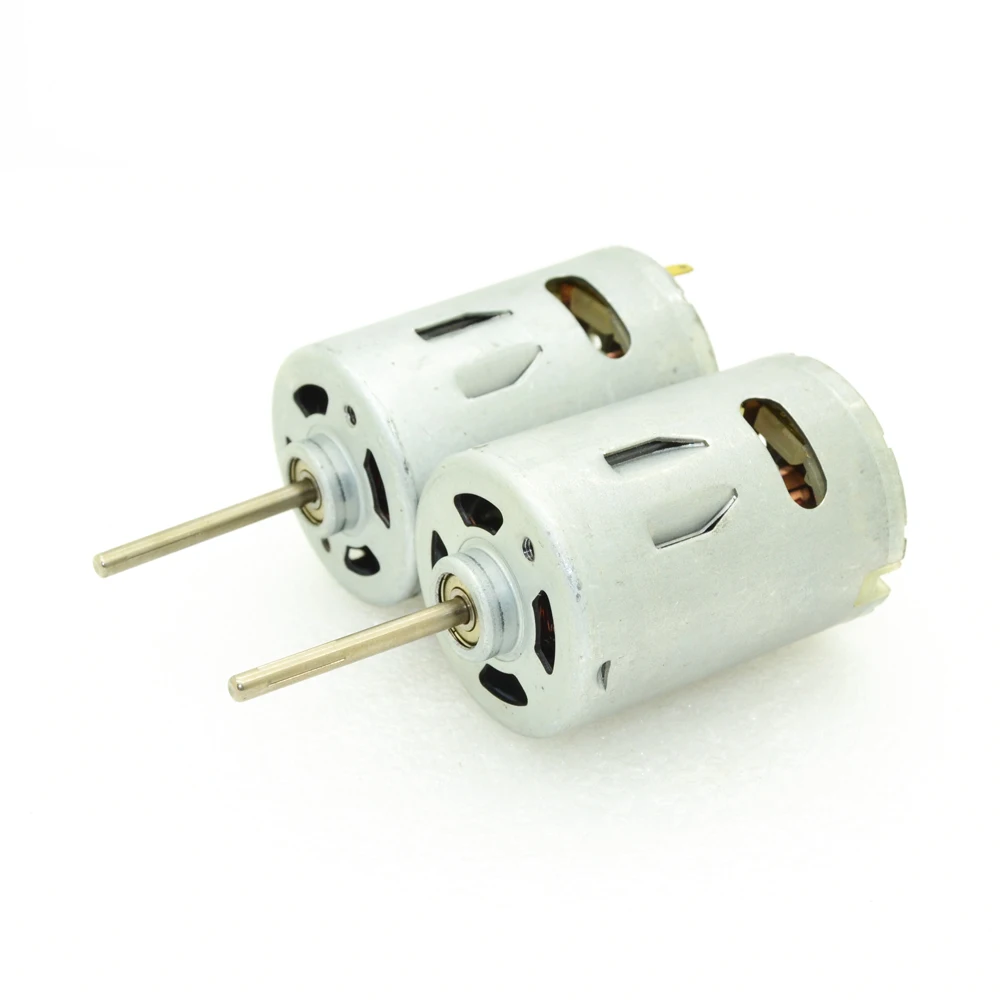 2 шт. 545 Двигатель dc9v dc12v 0.9a 1.3a 135000 об./мин. 28200 длинная ось спереди шарикоподшипник