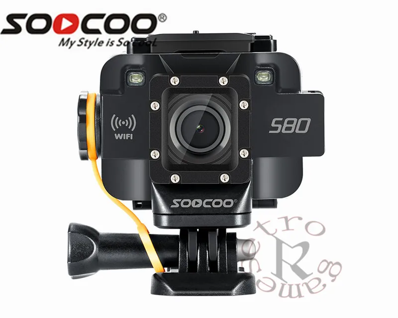 SOOCOO S80 Wi Fi 1080 P экшн Камера 1 5 &quotЭкран Водонепроницаемый 20 M Видео звездный свет