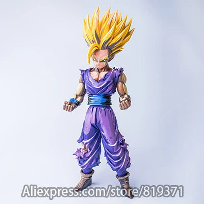 Большой размер Специальный аниме краска цвет 26 см Dragon Ball Z Супер Saiyan Вегета ПВХ фигурка коллекция Драконий жемчуг модель игрушки - Цвет: WF2D