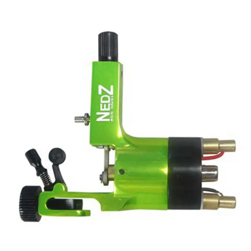 

Tattoo Gun 6 Color Swiss Motor Rotary Tattoo Machines Gun Low Noise Aluminum Tattoo Gun RCA And Hook line For Tattoo Artist