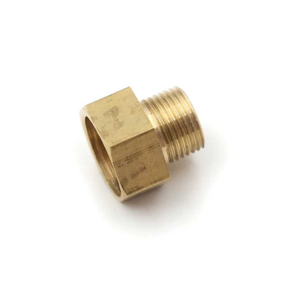 1 шт. 1/2 "BSP Женская резьба x 3/8" BSP резьбовое соединение Латунная Труба фитинг